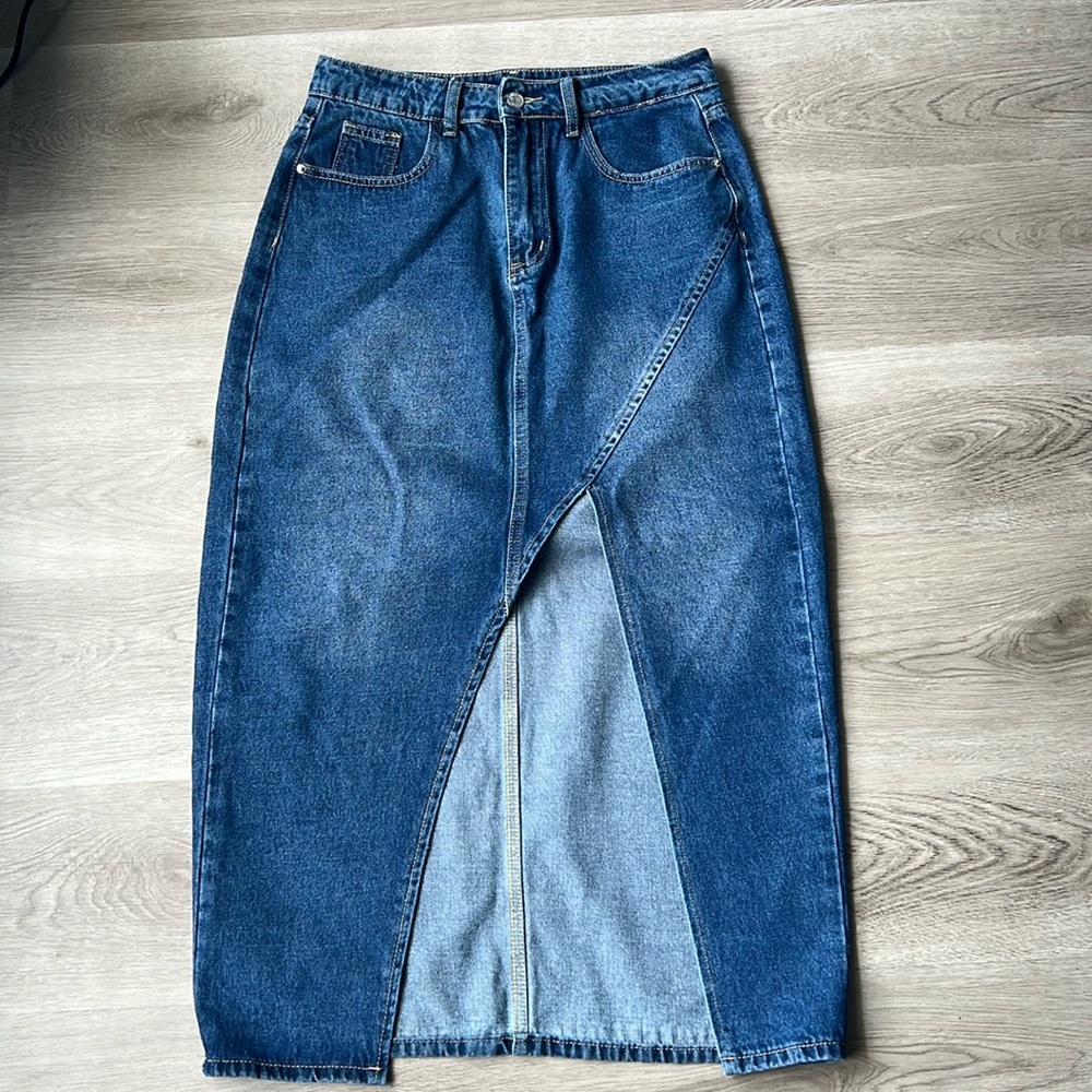 Denim Blue Women's Skirt
